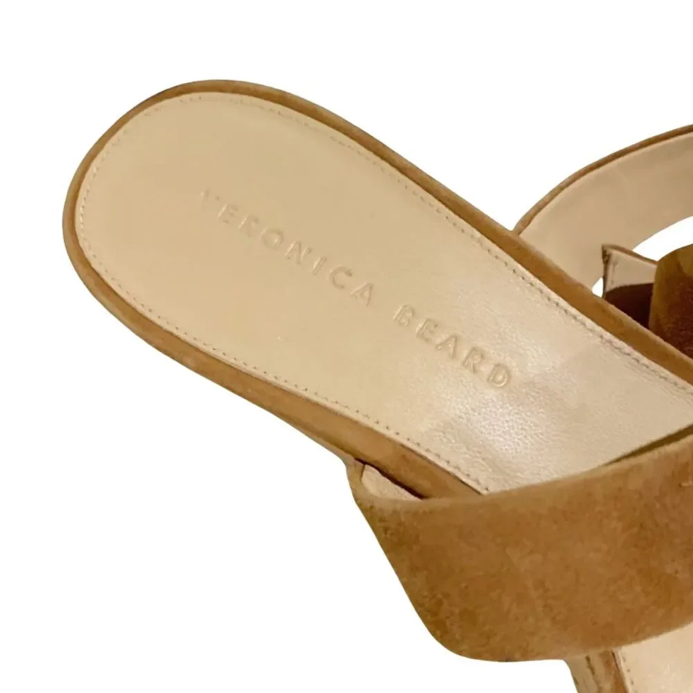 Veronica Beard Hurley Platform Sandals New Without Box 10
